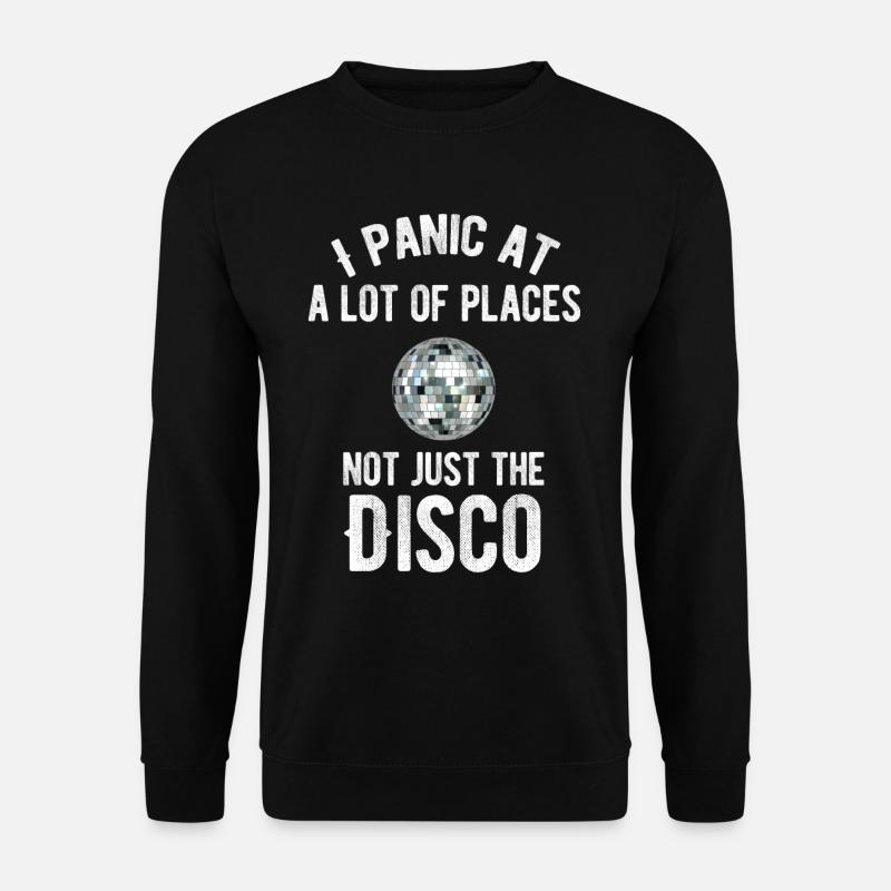 Questo è il mio costume da discoteca groovy vintage jukebox - Felpa unisex - nero