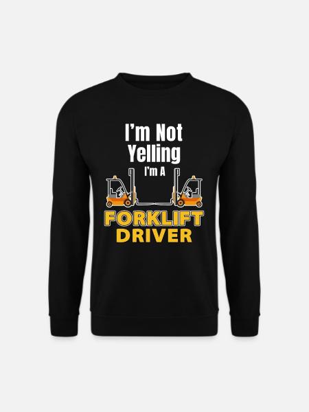 I'm not screaming, I'm a - Unisex Sweatshirt - black