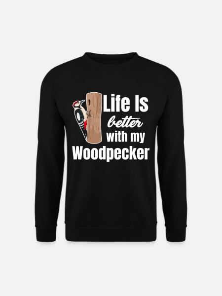 Das Leben Ist Besser Mit Meiner - Unisex Pullover - Schwarz