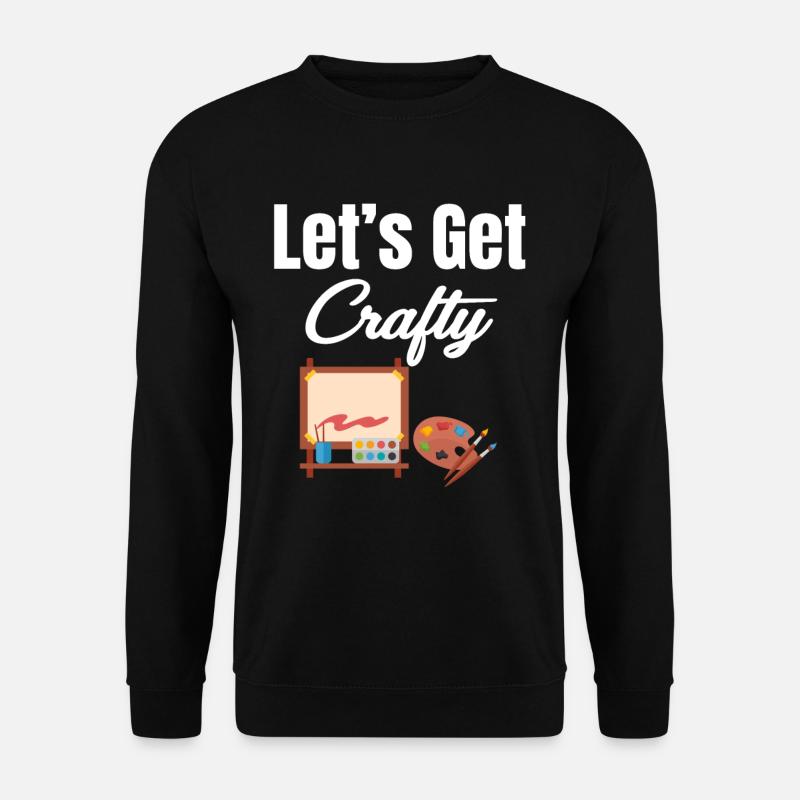 Let's craft pottery - Unisex Sweatshirt - black