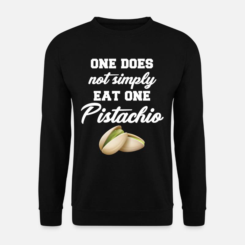 You don't just eat - Unisex Sweatshirt - black