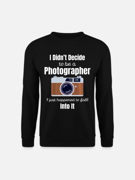 I didn't choose to - Unisex Sweatshirt - black
