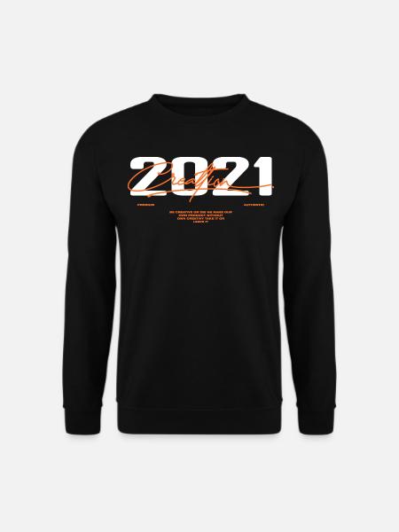 2021 Vintage Retro 2021 Geburtstagsgeschenk 2021 - Unisex Pullover - Schwarz