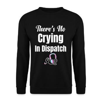The Dispatch First Responders Service offers - Unisex Sweatshirt - black - Front - Alina (178cm) & Michal (187cm)