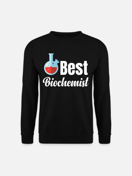 Best Biochemistry Funny Scientist - Unisex Sweatshirt - black