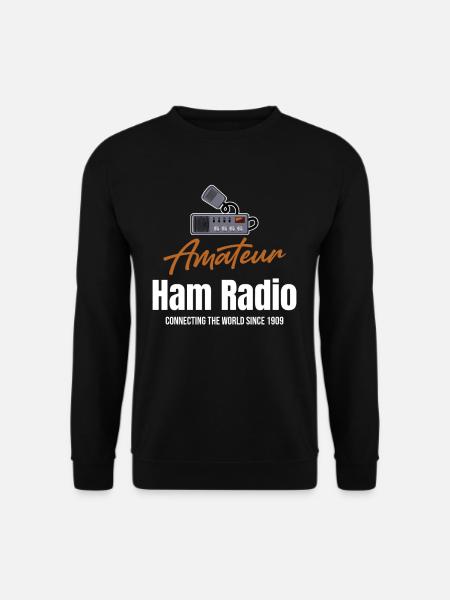 Amateur-amateurfunk Verbindet Die Welt Seit 1909 - Unisex Pullover - Schwarz