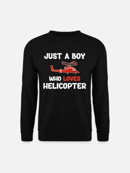 Just a boy who - Unisex Sweatshirt - black
