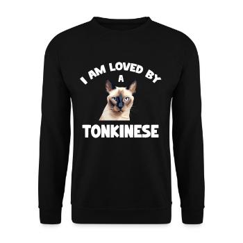 Je m’en sors d’un - Sweat-shirt Unisexe - noir - Devant - Alina (178cm) & Michal (187cm)