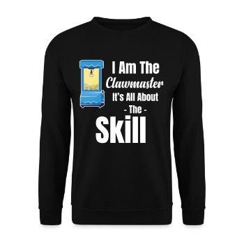 « I Am The Clawmaster » parle de la - Sweat-shirt Unisexe - noir - Devant - Alina (178cm) & Michal (187cm)