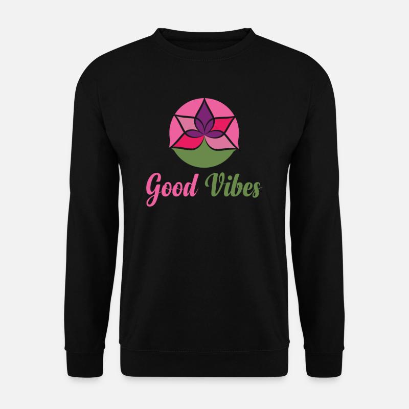 Chakra Healing Buddhist Hypnosis - Unisex Sweatshirt - black