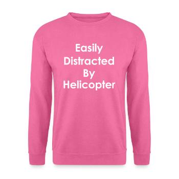 Leicht Abgelenkt Durch - Unisex Pullover - Pink - Vorne