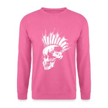 Fish punk - Unisex Sweatshirt - pink - Front