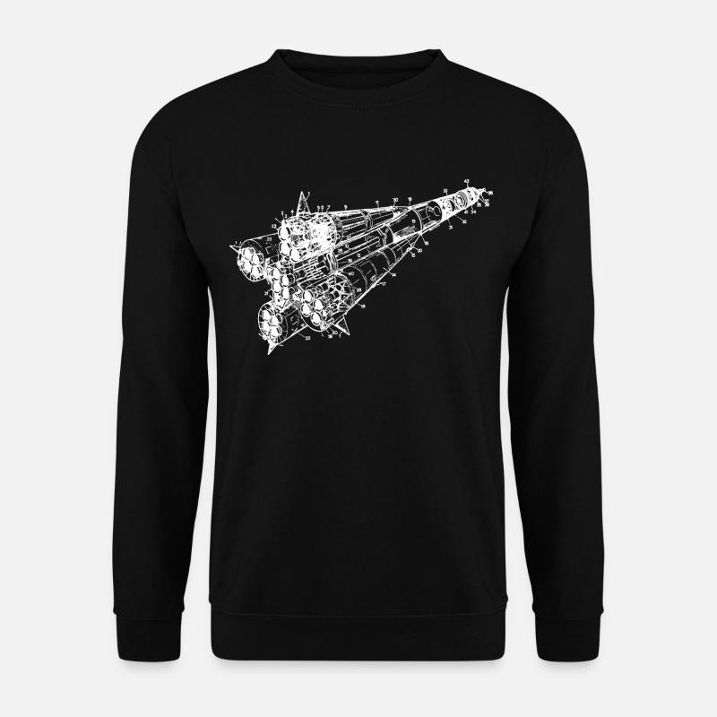 Soyuz Rocket - Unisex Sweatshirt - black