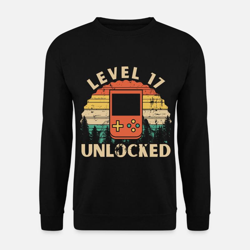 Level 17 Unlocked - Sweat-shirt Unisexe - noir