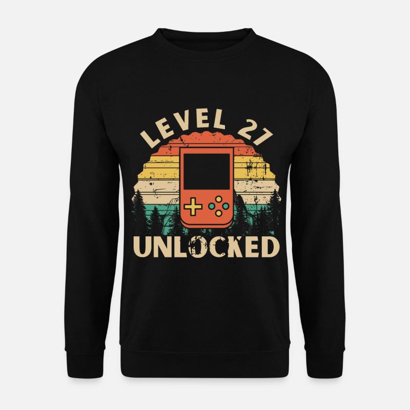 Level 27 Unlocked - Unisex Sweatshirt - black