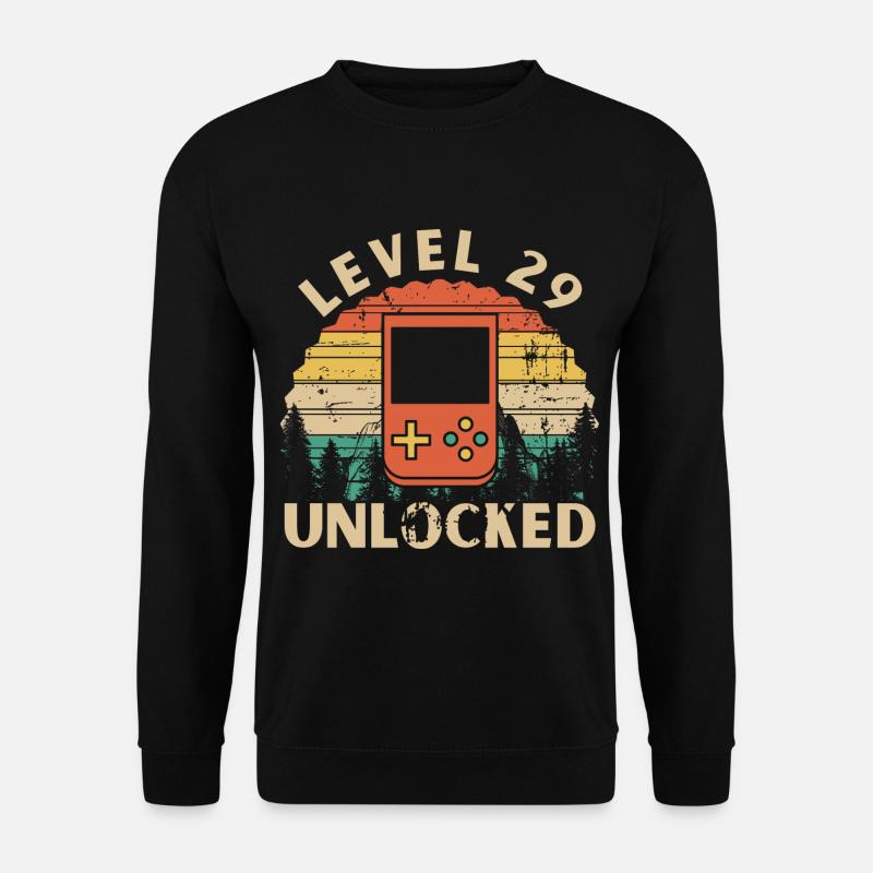 Level 29 Unlocked - Unisex Sweatshirt - black