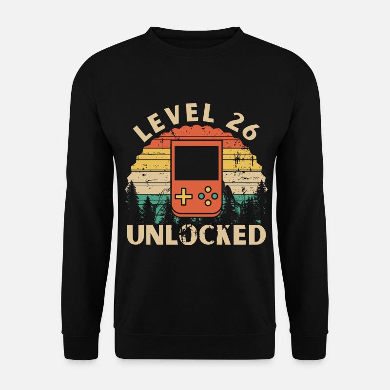 Level 26 Unlocked - Unisex Sweatshirt - black