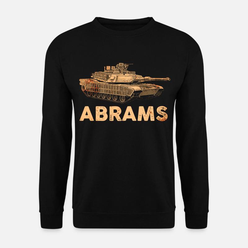American Abrams Tank - Unisex Sweatshirt - black