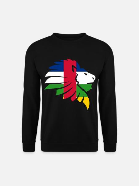 Drapeau République Centrafricaine Cadeau Sango - Sweat-shirt Unisexe - noir