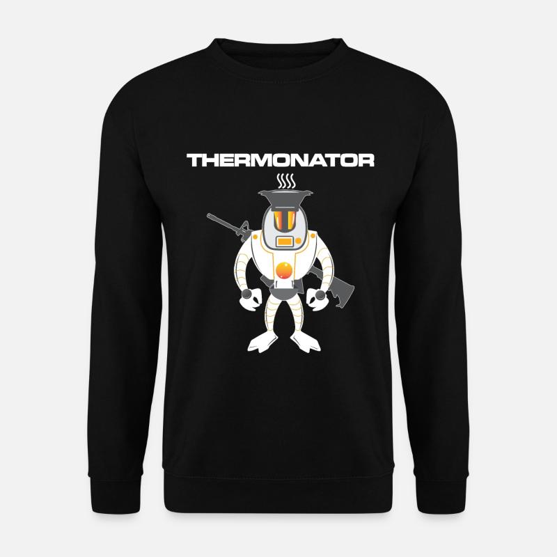 Thermonator Terminator Geschenkidee - Unisex Pullover - Schwarz