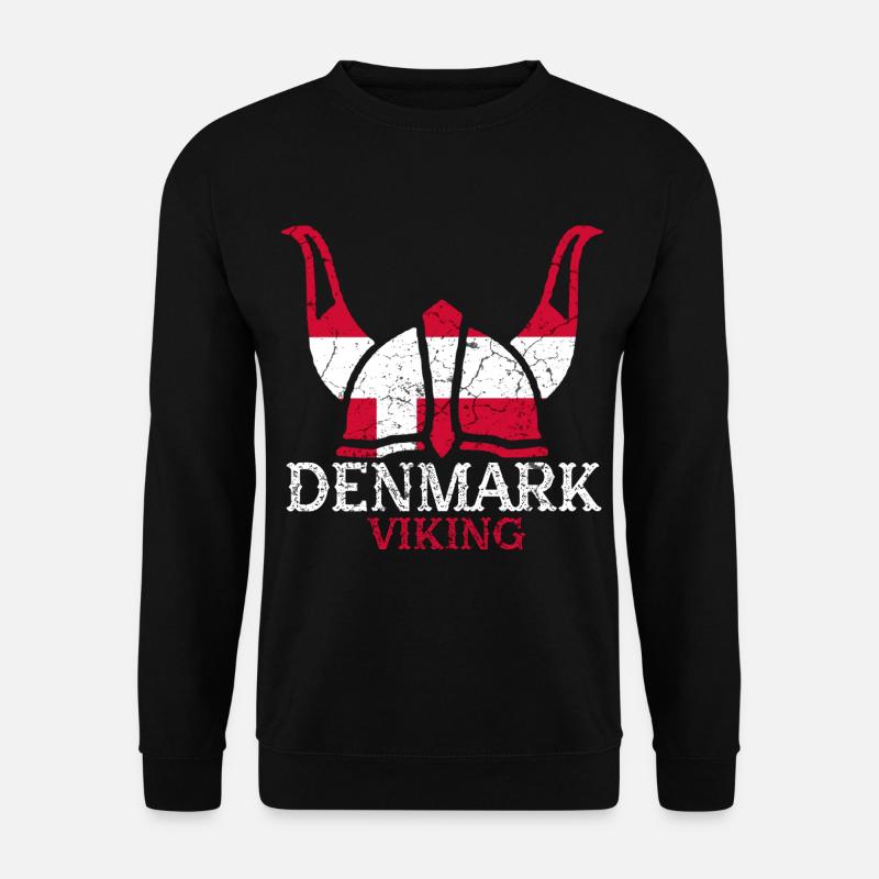 Vikings du Danemark - Sweat-shirt Unisexe - noir