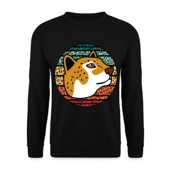 Jaguar - Unisex Pullover - Schwarz - Vorne - Alina (178cm) & Michal (187cm)