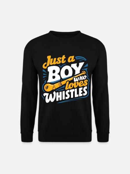Tin Whistle - Unisex Sweatshirt - black