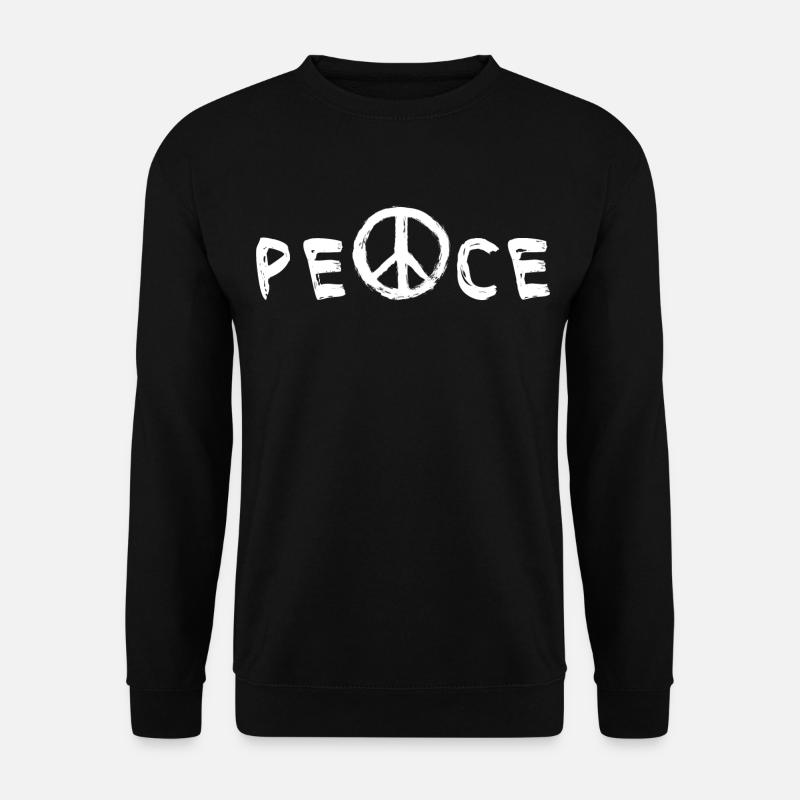 Peace - Unisex Sweatshirt - black