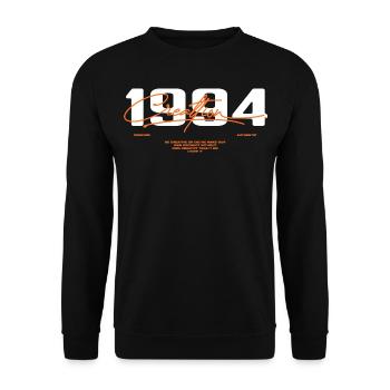 1994 Vintage Retro 1994 Birthday Gift 1994 - Unisex Sweatshirt - black - Front - Alina (178cm) & Michal (187cm)