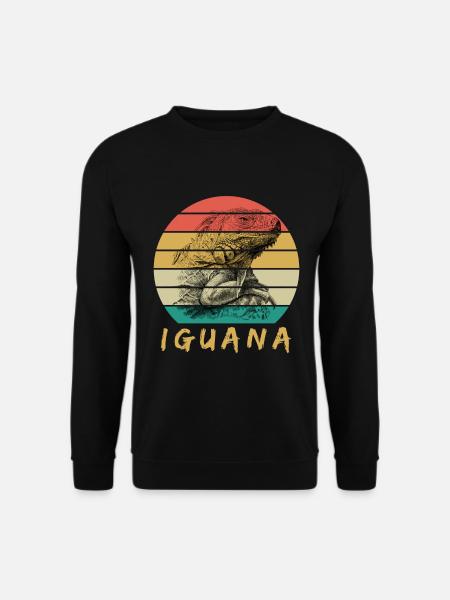 Iguane - Sweat-shirt Unisexe - noir