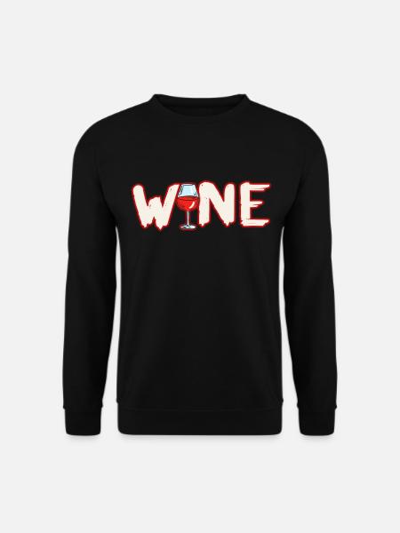 Wine Gift Idea - Unisex Sweatshirt - black