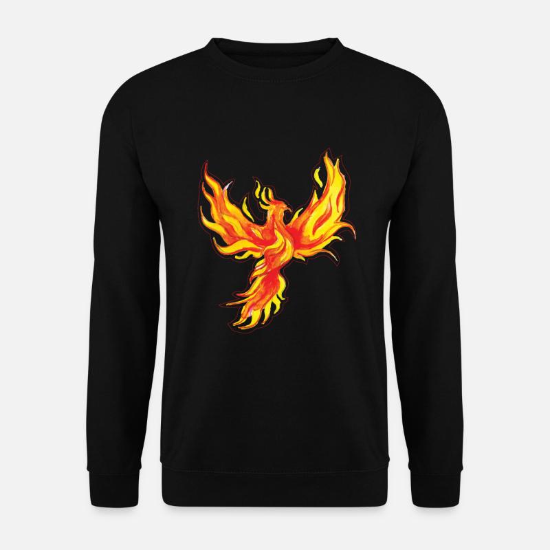 Phoenix Bird Créatures mythiques - Sweat-shirt Unisexe - noir