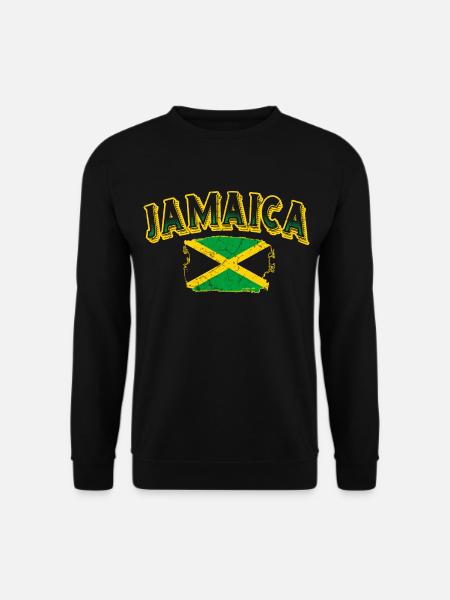 Jamaika - Unisex Pullover - Schwarz