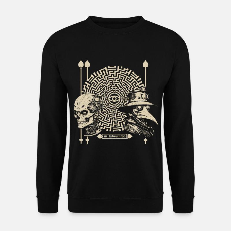 à labyrintho - Sweat-shirt Unisexe - noir