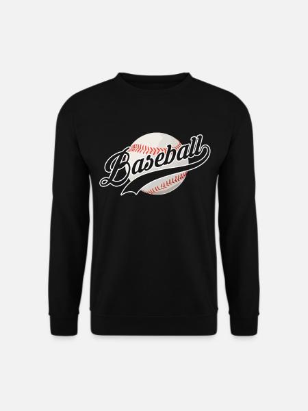 Baseball Teamsport Mannschaft Sport - Unisex Pullover - Schwarz