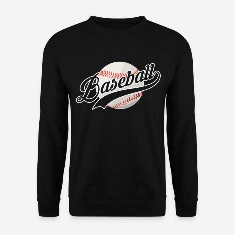 Baseball Teamsport Mannschaft Sport - Unisex Pullover - Schwarz