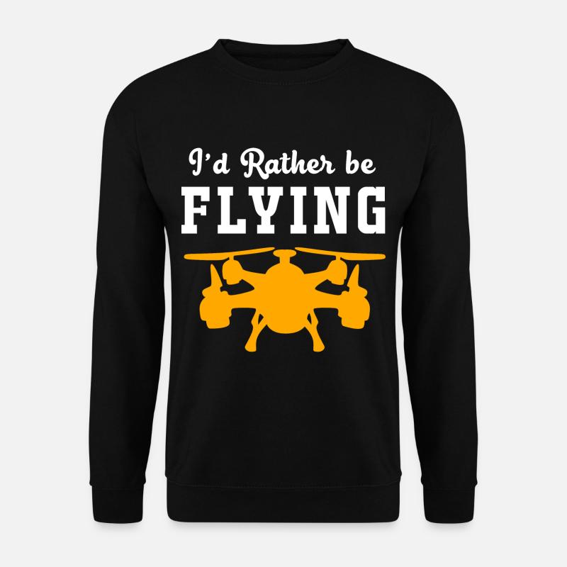 drone - Sweat-shirt Unisexe - noir