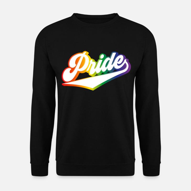 Pride Regenbogen LGBTQ - Unisex Pullover - Schwarz