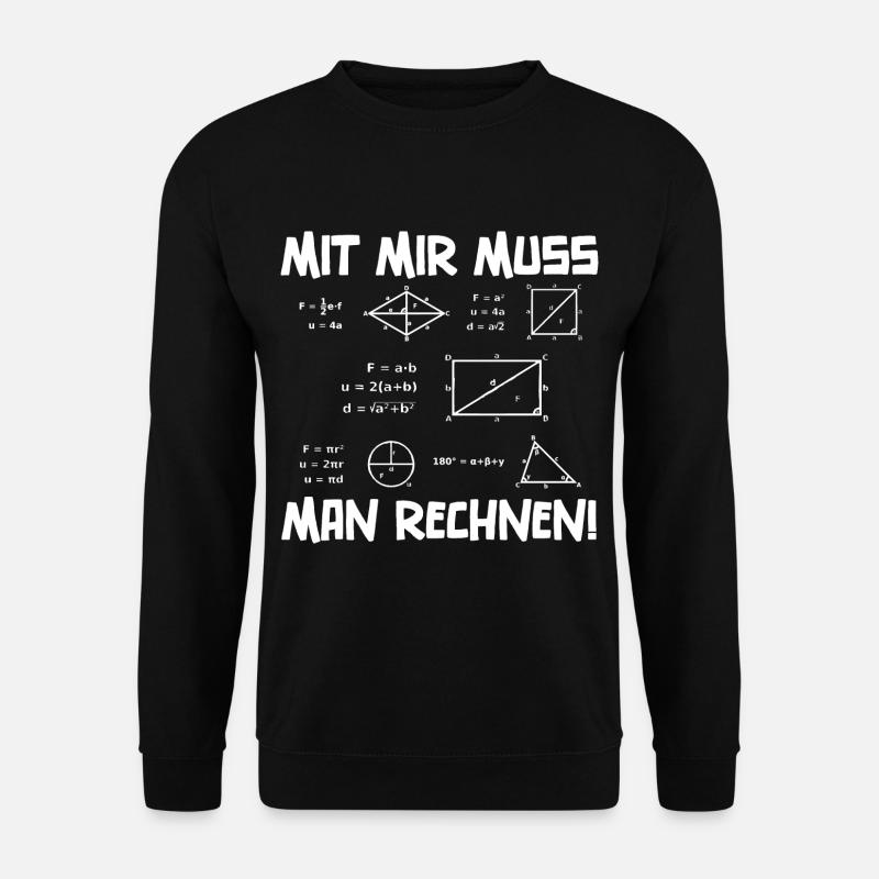 Math Math Teacher - Unisex Sweatshirt - black