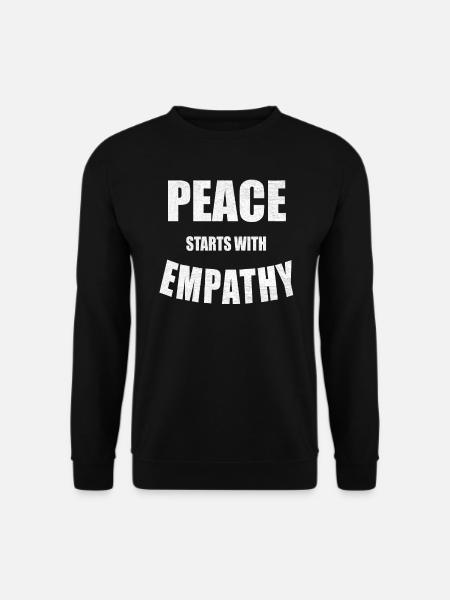vegan Statement - Unisex Pullover - Schwarz