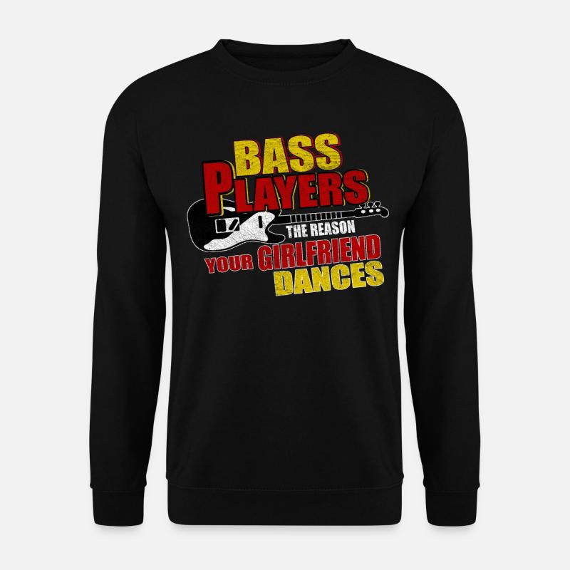 Basse basse - Sweat-shirt Unisexe - noir