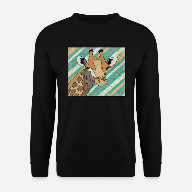 Afrika Tiere - Unisex Pullover - Schwarz