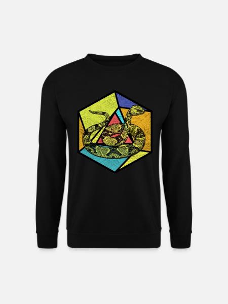 Snake - Unisex Sweatshirt - black