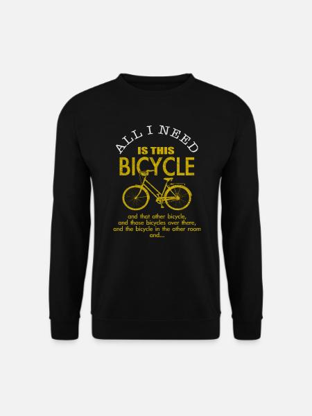 Cycle - Unisex Sweatshirt - black