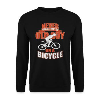 Vélo Cyclisme Vélo - Sweat-shirt Unisexe - noir - Devant - Alina (178cm) & Michal (187cm)