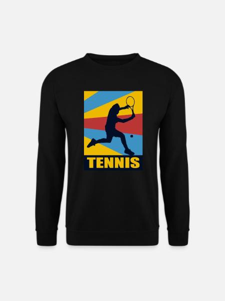 tennis - Unisex Sweatshirt - black