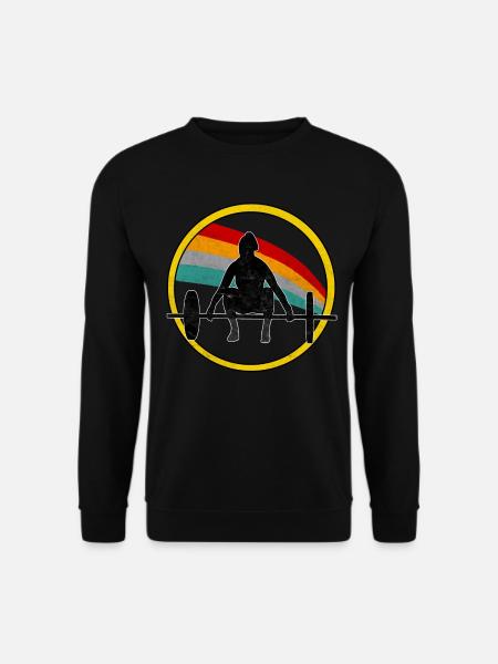 Kraftsport Fitness - Unisex Pullover - Schwarz