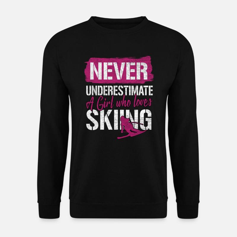 ski - Unisex Sweatshirt - black