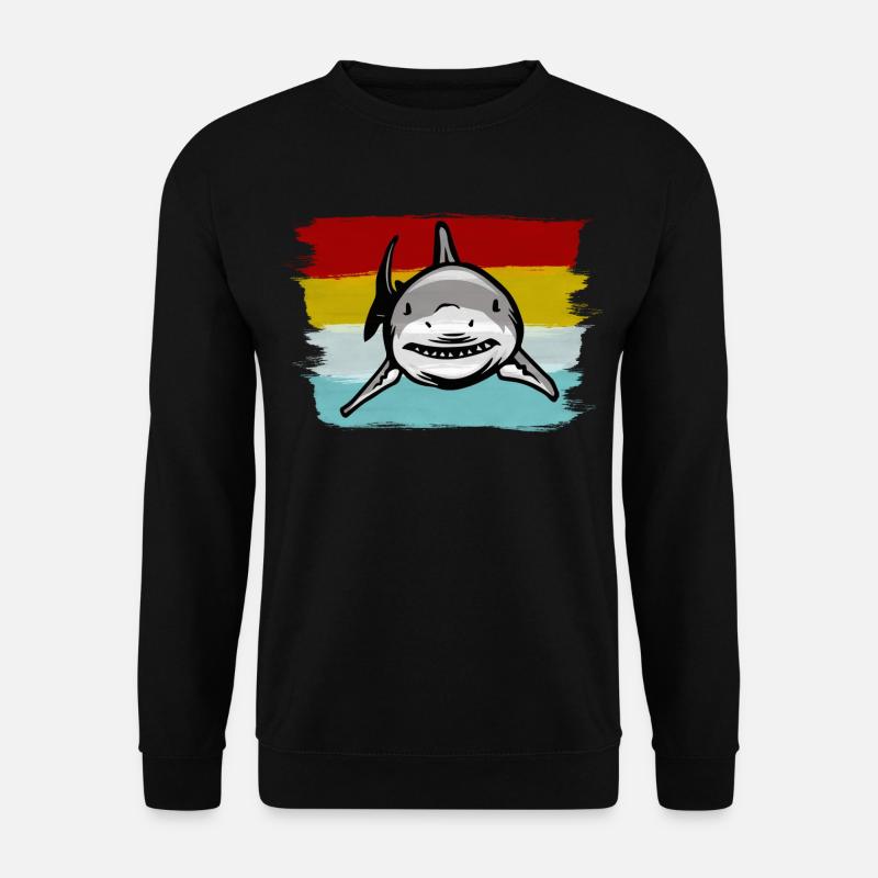 shark - Unisex Sweatshirt - black
