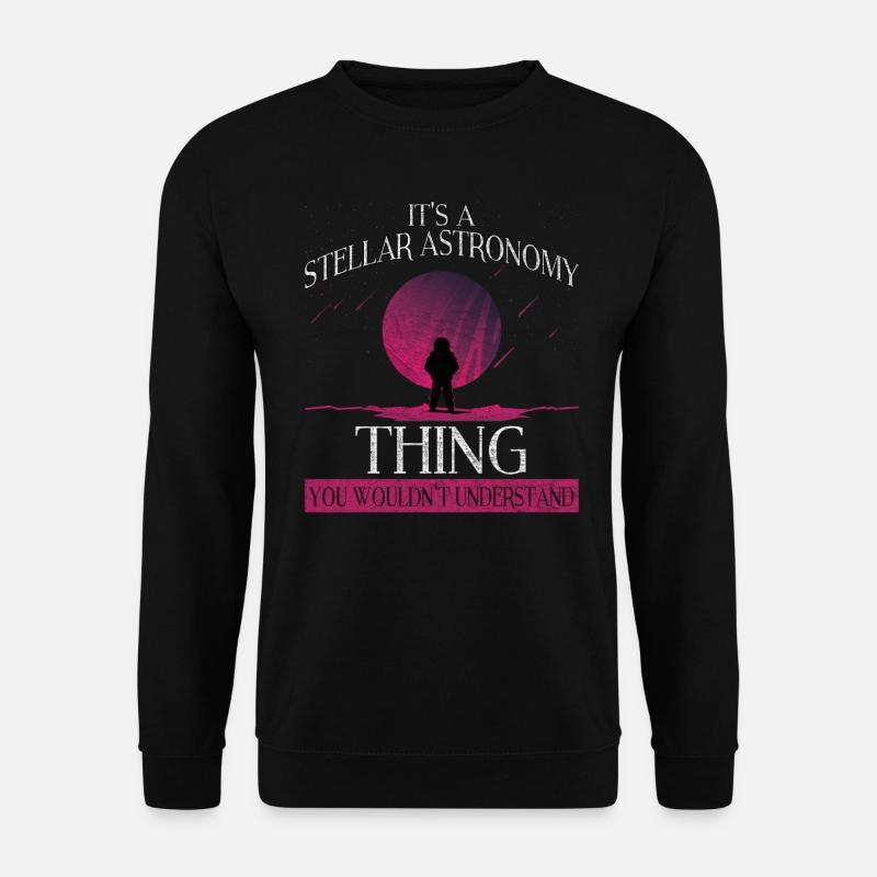 Astronomie - Unisex Pullover - Schwarz
